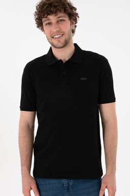 Erkek Regular Fit Polo Yaka Siyah Basic Ti__rt Sepette S_rpriz _ndirim - U.s. polo assn фото 4