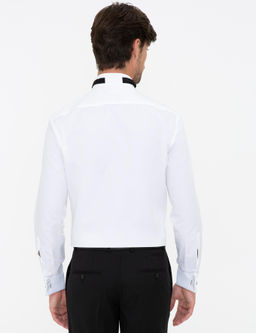 Beyaz Slim Fit Smokin G_mlek