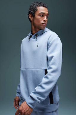 DeFactoFit Standart Fit Bisiklet Yaka Skuba Dalg?c Kumas Sporcu Sweatshirt  фото 2