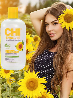 Chi ShineCare smoothing кондиционер для гладкости и блеска волос 355 мл  фото 6