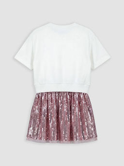 Payetli K?z ?ocuk Elbise