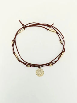 Колье с бусинами на шнурке / Zarina