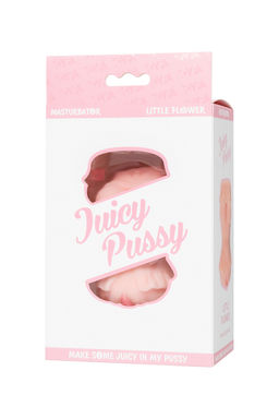 Мастурбатор реалистичный Juicy Pussy by TOYFA Little flower, TPE, телесный, 11,5 см