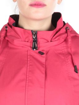 F654 CRIMSON Ветровка женская CO-COCOPINE (85% хлопок, 15% полиэстер) - Fashion фото 10