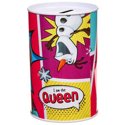 Копилка металлическая, 6.5 см × 6.5 см × 12 см «Анна и Эльза», Холодное сердце