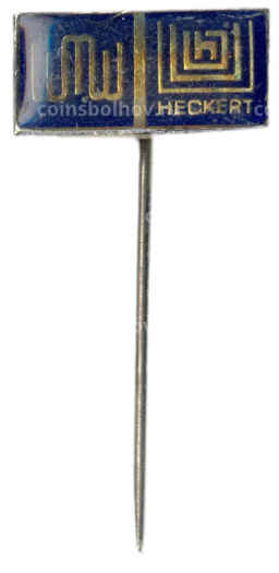 Значок рекламный Heckert