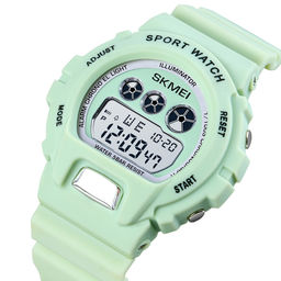 Часы наручные Skmei женские электронные спортивные 1775green