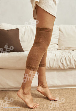 100% шерсть верблюда Наколенники длинные , применяются при различных заболеваниях - Mongolka фото 8