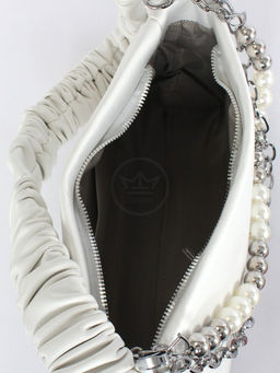 Сумка женская искусственная кожа XHD-12731, 1отд, плеч/ремень, белый SALE 260550 - Adelia фото 8