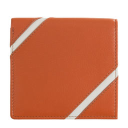 Итальянский кожаный кошелек DuDu серии Flavio | коричный - Dudubags фото 5