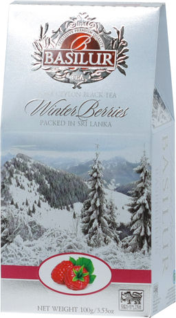 BASILUR. Новый год. Winter Berries. Малина 100 гр. карт.упаковка