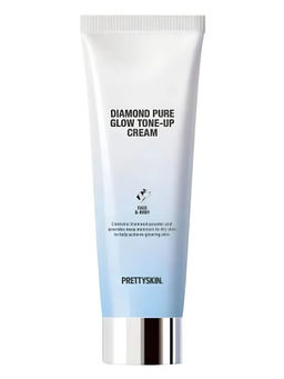 Diamond Pure Glow Tone-Up Cream - Крем для лица осветляющий, 100 мл