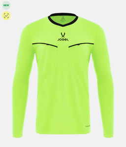 Лонгслив судейский Jogel DIVISION PerFormDRY Referee LS Tee 2.0, желтый неон 61N фото 3