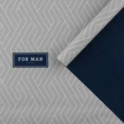 Цена за 10 шт. Бумага упаковочная глянцевая двухсторонняя «For man», 70 х 100 см