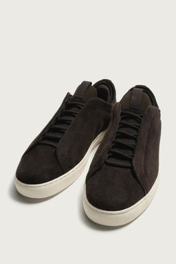 ZAPATILLA PIEL / Marr?n - Zara фото 2