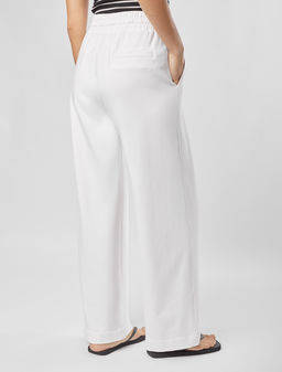 Брюки из футера двухнитки с эластаном - Vilatte фото 4