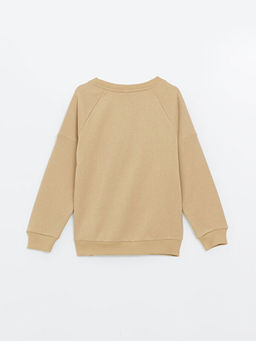 Bisiklet Yaka Erkek ?ocuk Kal?n Sweatshirt - Waikiki фото 2