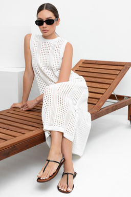 VERY NEAT _ ЕВ 522/молочный платье жен  фото 4