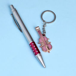 Набор подарочный 2в1 (ручка, брелок скрипка) микс - Simaland фото 2