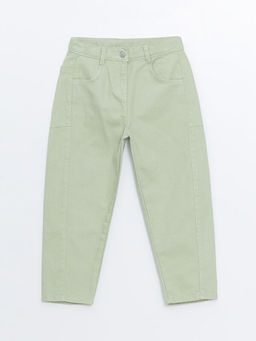 Beli Lastikli Basic K?z Bebek Pantolon