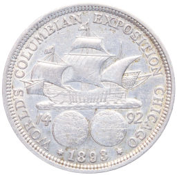 1/2 доллара (50 центов) 1893 года США Колумбийская выставка в Чикаго