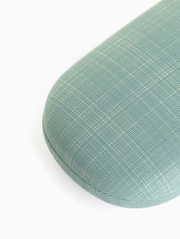 Футляр для очков на хлопушке, размер 16×6×3 см, зелёный