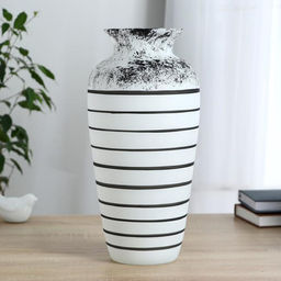 Ваза «Ситула», 35×16 см, (диам.отвер.=7.5 см. диам.от края до края=11.5 см), стекло, МИКС