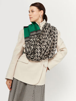 в составе ШЕСТЬ и КАШЕМИР Большой, мягкий, теплый однотонный двусторонний палантин - Tantino фото 7