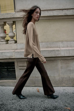 DOUBLE KNIT SWEATER - Zara фото 12