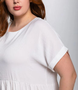 Платье #ОБШ1494, белый