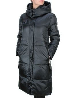 9110 INK BLUE Пальто зимнее женское FLOWERROVE (200 гр. холлофайбера) - Fashion фото 3