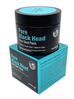 Очищающая, восстанавливающая маска с глиной от чёрных точек - Pore Black Head One Shot Pack, 120мл