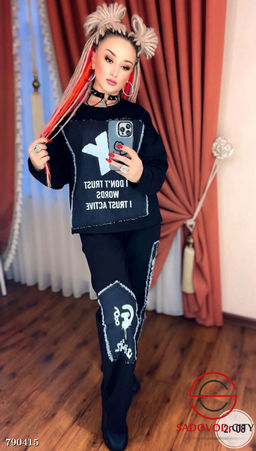 Женский спортивный костюм двойка - Bruno фото 2