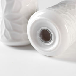 Набор фарфоровый для специй BellaTenero, 4 предмета: солонка, перечница, салфетница, подставка-держатель, белый  фото 7