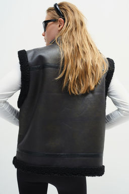 Chaleco con forro de borreguito - H&m фото 7