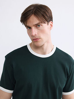 Bisiklet Yaka Ribanal? Erkek Ti??rt