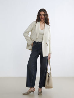 Baggy Fit Kad?n Jean Pantolon