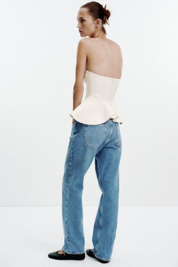 INTERLOCK BANDEAU TOP - Zara фото 7