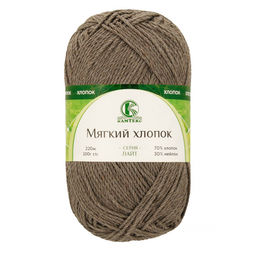Мягкий хлопок пряжа Россия КТ 70%хлопок 30%нейлон 10х100г/220м