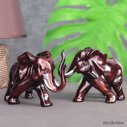 Цена за 2 шт. Статуэтка Слон / 100-1АВ /уп 2/24/