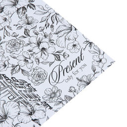 Цена за 10 шт. Бумага упаковочная крафтовая «Present», 70 х 100 см