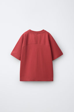 CONJUNTO CAMISETA Y BERMUDA / Rojo medio - Zara фото 3
