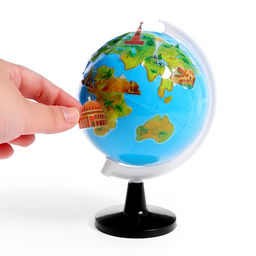 Развивающий набор Глобус - изучаем мировые достопримечательности - Эврики фото 10