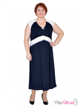 Ночная сорочка Модель №207 размеры 44-80 - Plusmoda фото 4