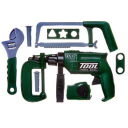 Игровой набор ABtoys Помогаю Папе Инструменты в чемодане 22 предмета  фото 3