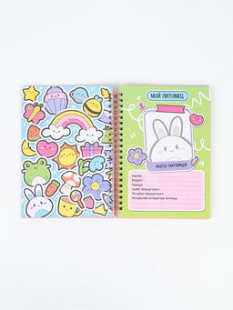 Анкета для девочки А5, 50 листов, твердая обложка Принцесса