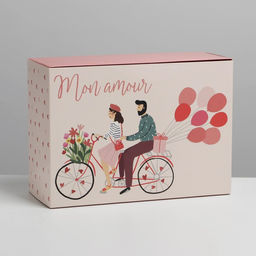 Коробка складная Любовь, 25 18 10 см - Дарите счастье фото 2
