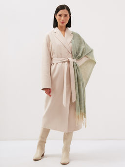 В составе шерсть. Большой теплый двусторонний палантин - Tantino фото 2