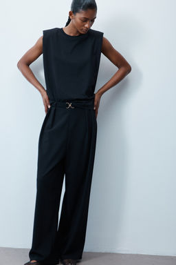 Pantalon sastre con hebilla decorativa - H&m фото 2