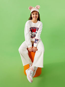 C?rt C?rtl? Renk Bloklu K?z ?ocuk Bilekli Spor Ayakkab?